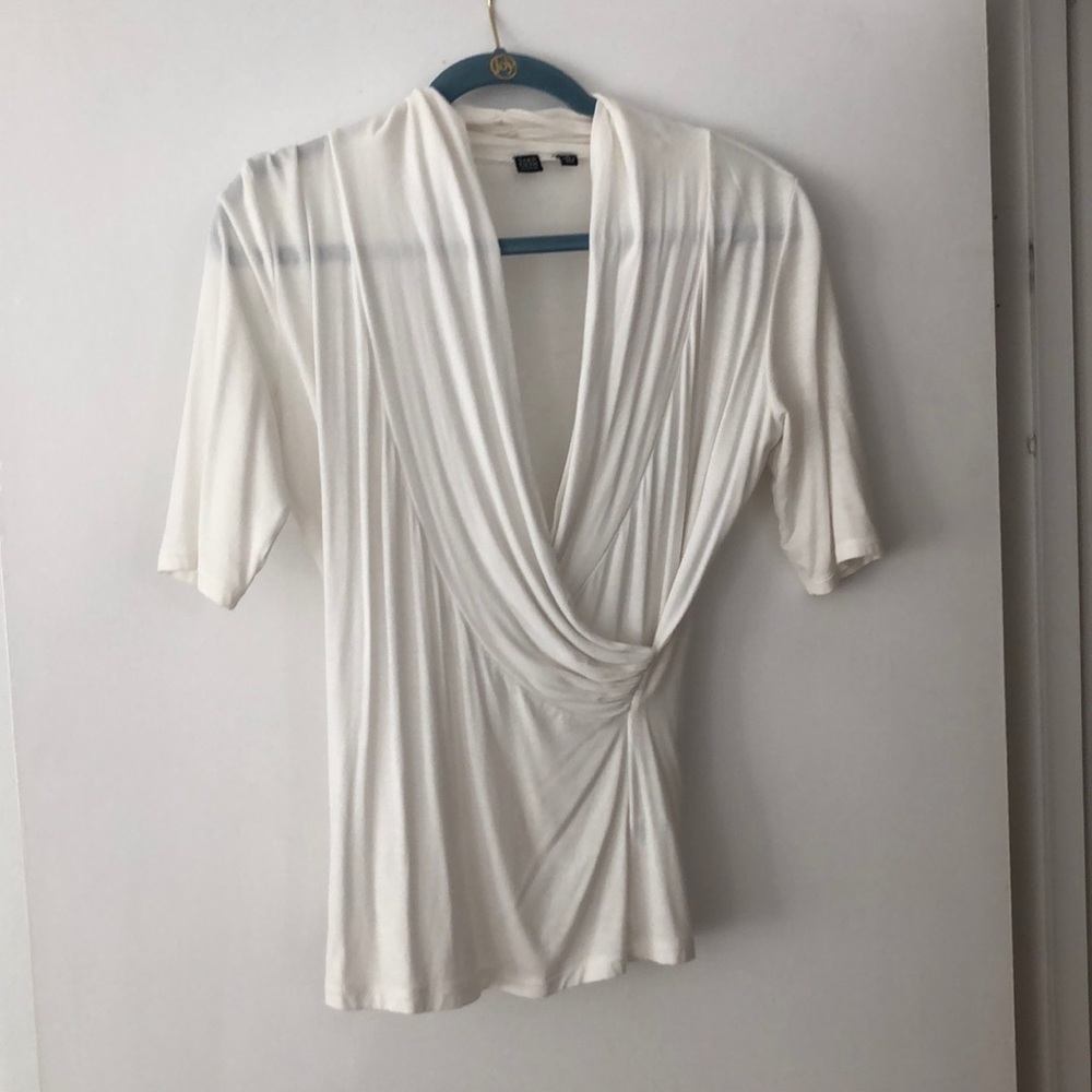 White cotton top